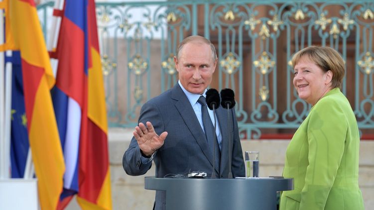 Меркель и Путин 3,5 часа проговорили в Берлине. Фото: Кремль