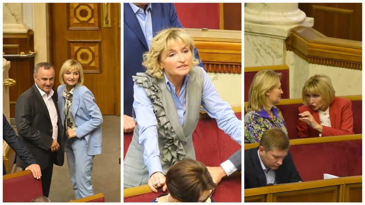 Жена генпрокурора в Раде: пиджак и и рюшики, фото: Аркадий Манн, 