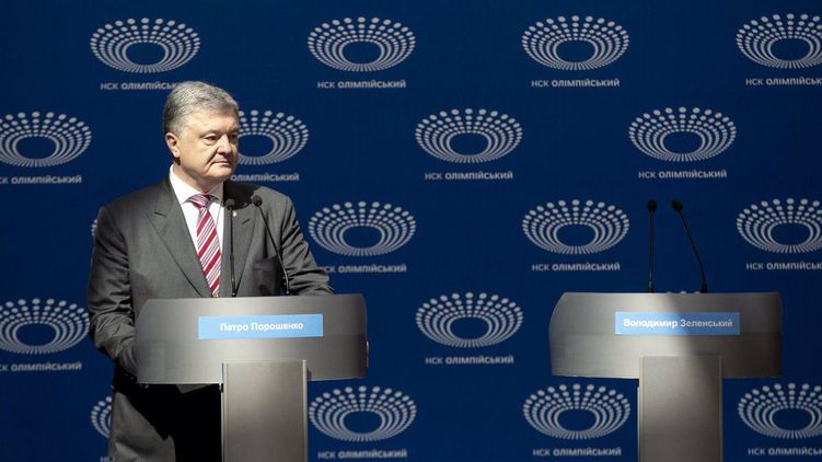 Петр Порошенко остался для Владимира Зеленского в прошлом. Фото - Twitter президента