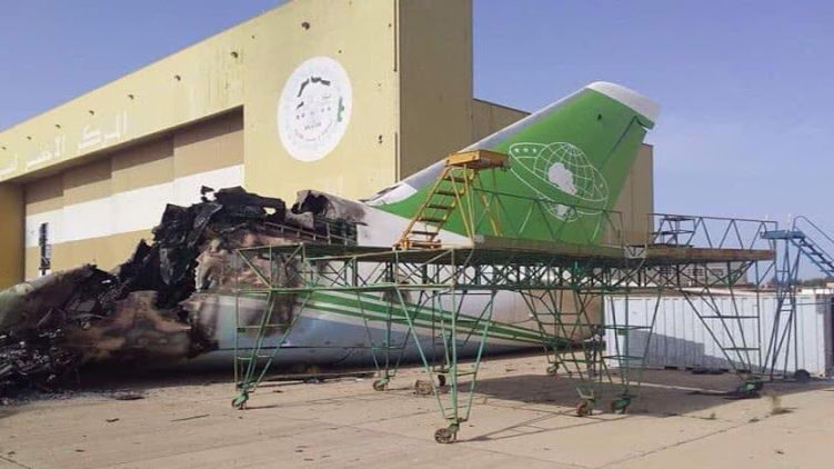 В Ливии атаковали два украинских грузовых самолета, погиб пилот. Источник фото: Facebook
