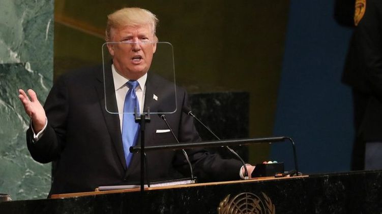 Трамп в кулуарах Генассамблеи ООН открестился от давления на Украину