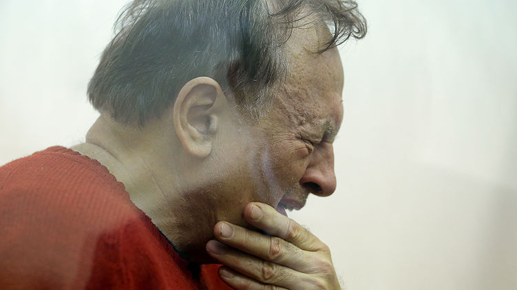 Олег Соколов плачет на суде. Фото: ТАСС