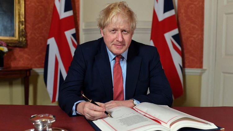 Джонсон назначил выход Британии из ЕС на 31 января. Фото: Твиттер Джонсона