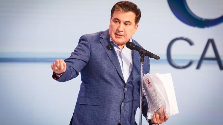Саакашвили сделают главой Нацсовета по реформам. Фото из Facebook политика