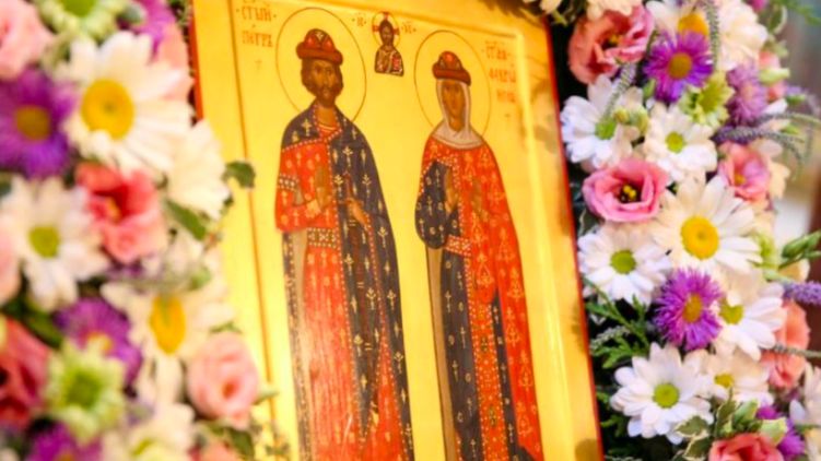 Икона Святых Петра и Февронии. Фото с сайта Пересвет