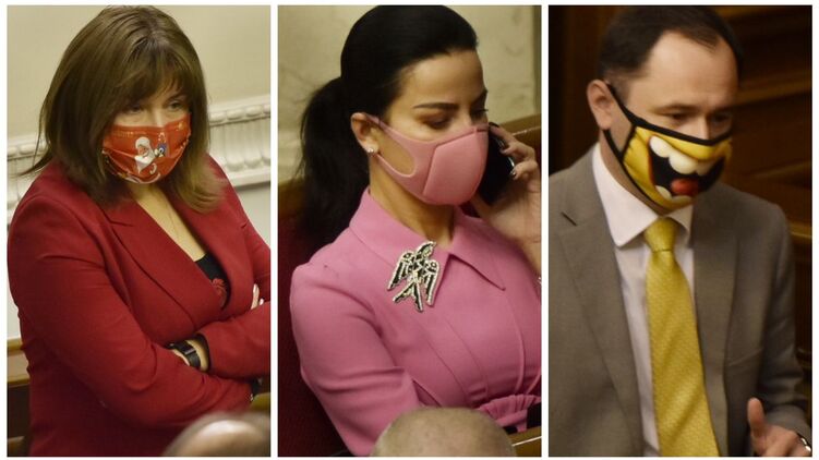 Самые оригинальные маски Парламента, фото: Изым Каумбаев, 