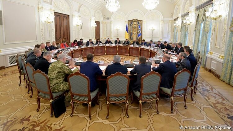 Заседание СНБО Украины. Иллюстративное фото