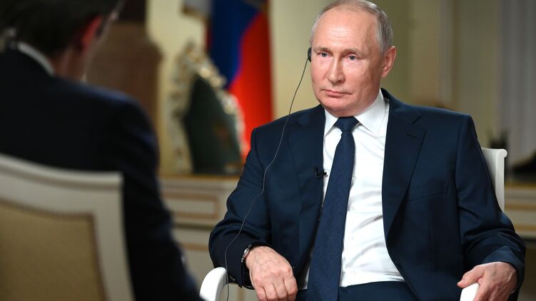 Путин дает интервью американскому телеканалу NBC. Фото сайта Кремля