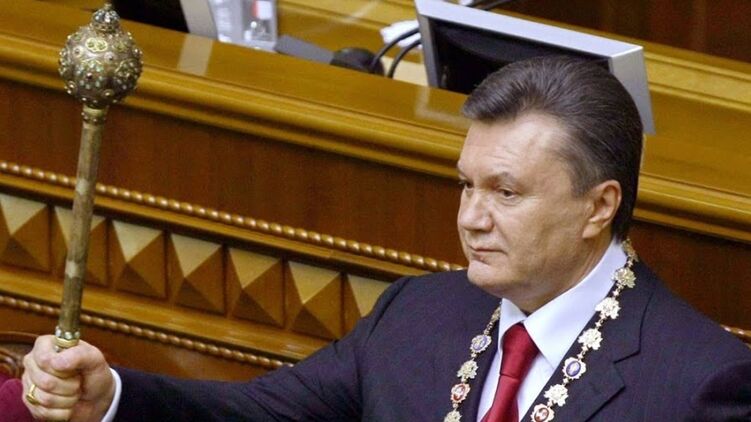 Янукович стал президентом Украины в 2010 году. Кадр из видео