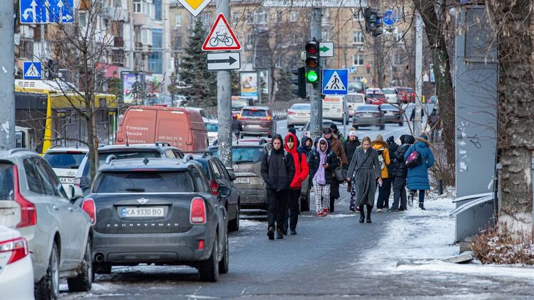 Трафик в Киеве не уменьшился даже после заявлений о 