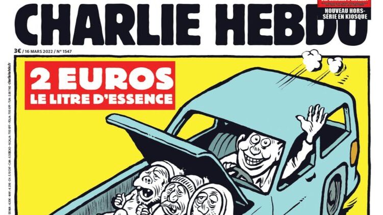 Charlie Ebdo вышел со скандальной обложкой на украинскую тему