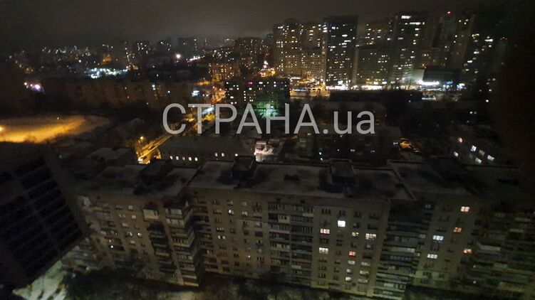 Несмотря на ракетную атаку, в Киеве вчера вечером был свет