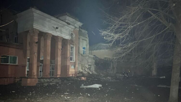 Ракетный удар по школе в Краматорске