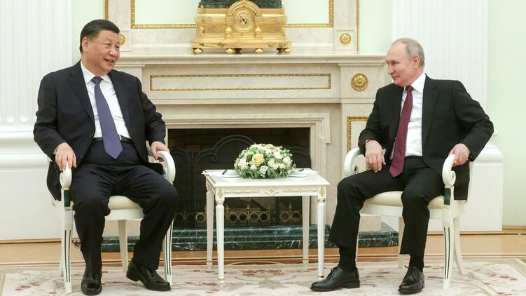 Сі Цзіньпін та Путін у Москві обговорять Україну. Фото Кремля