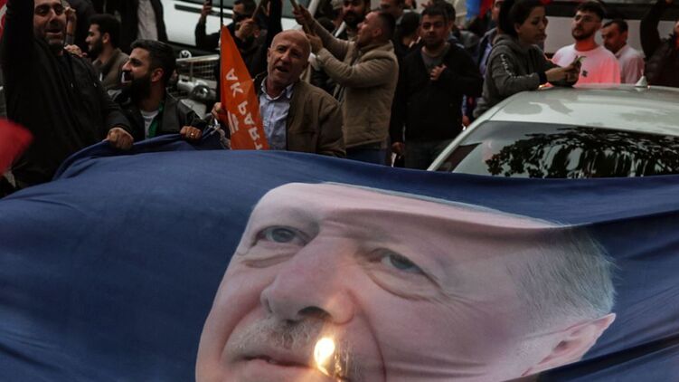 Эрдогана избрали еще на пять лет. Фото: Русская служба BBC