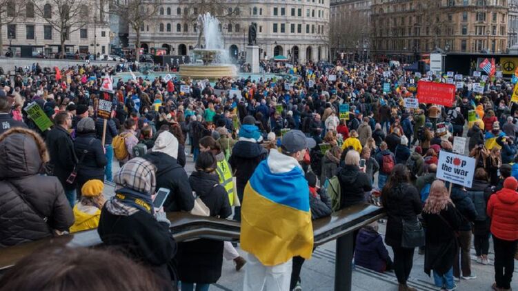 Украинцы в Великобритании. Фото: Facebook