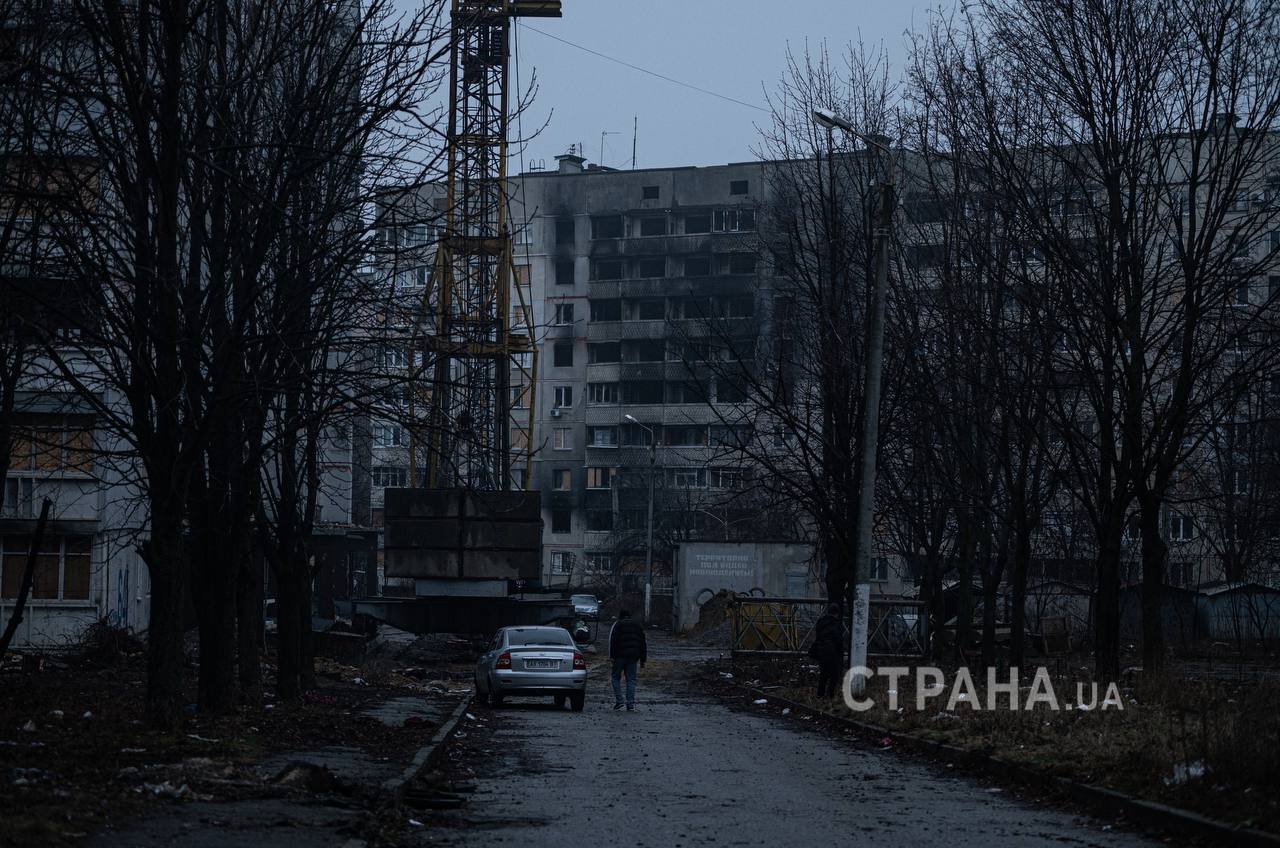 Как выглядит Салтовка в Харькове после обстрелов - фото 25 декабря