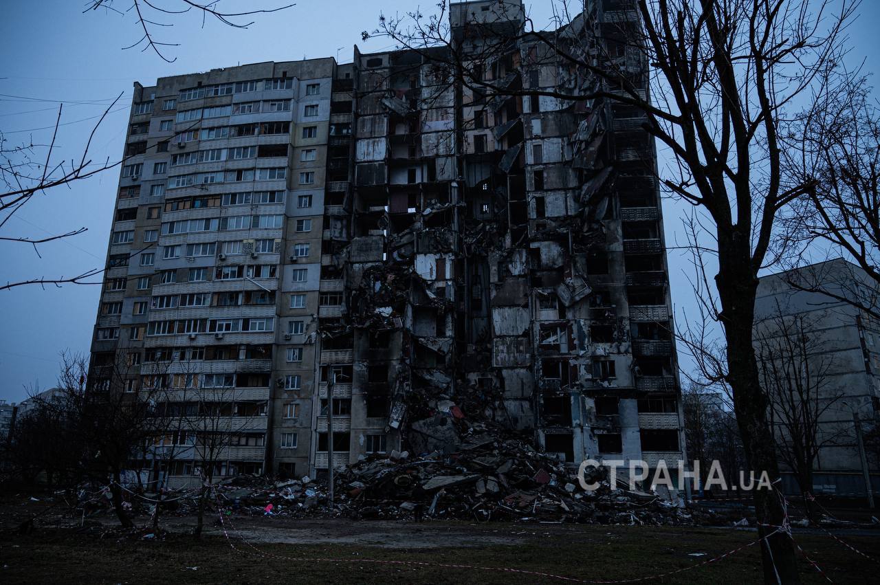 Как выглядит Салтовка в Харькове после обстрелов - фото 25 декабря