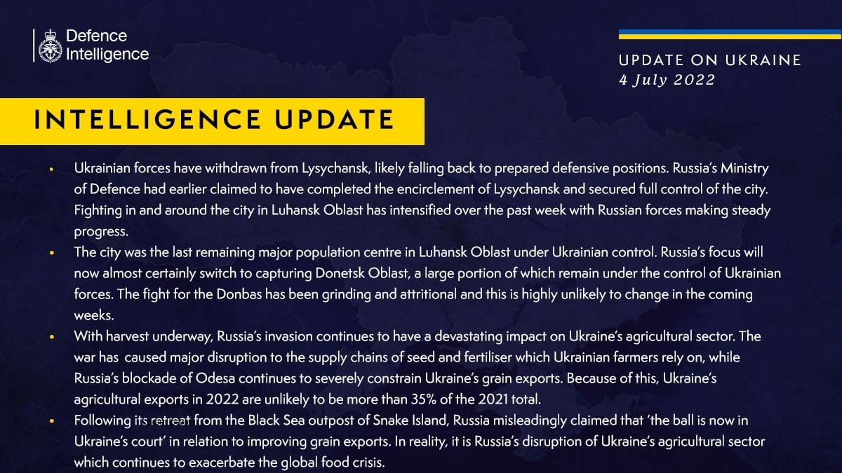Россияне после захвата Луганской области переключится на Донецкую