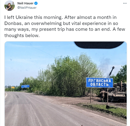 Канадский военкор Нил Хауэр сообщил, сколько военных ВСУ умирает на Донбассе