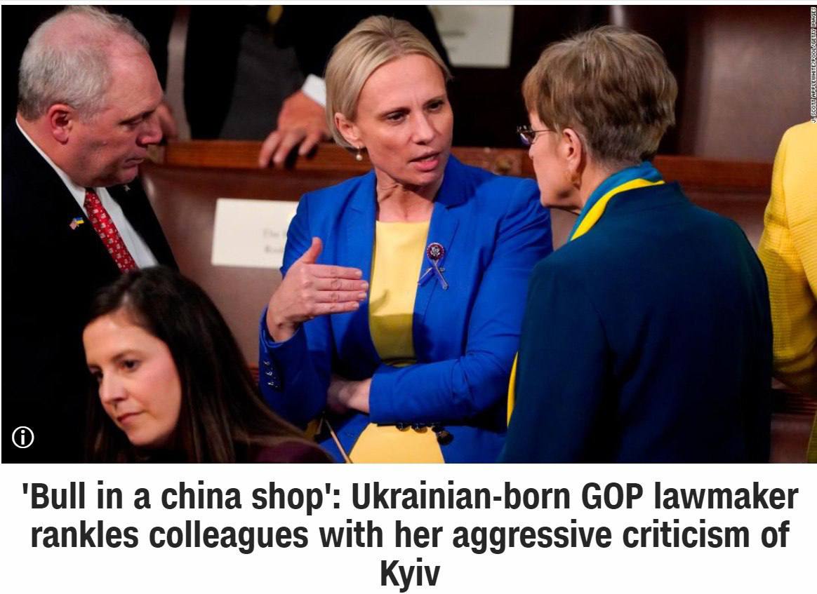Конгресс США требует от Спартц смягчить риторику в адрес правительства Украины