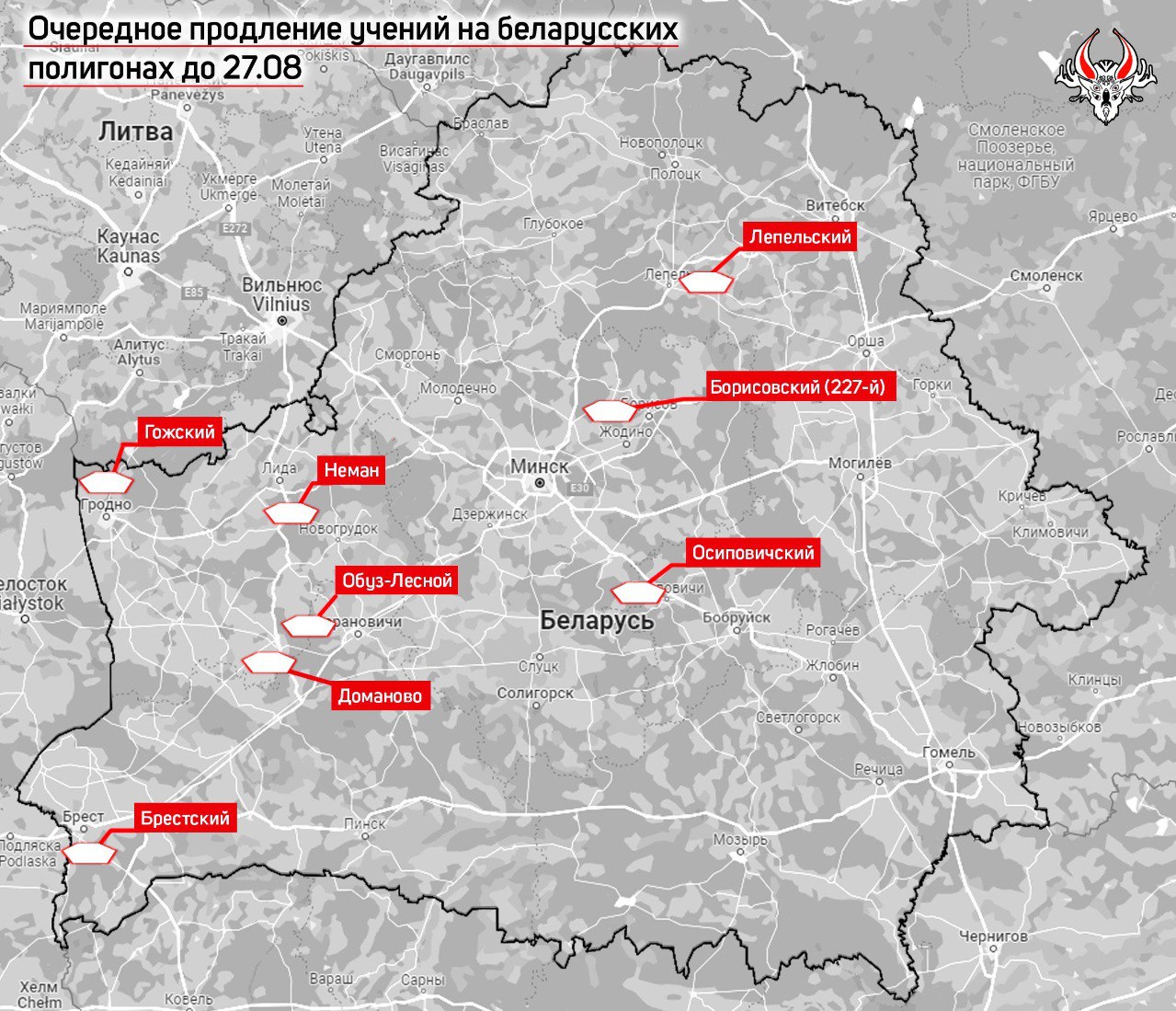 Учения белорусской армии продлены как минимум до 27 августа