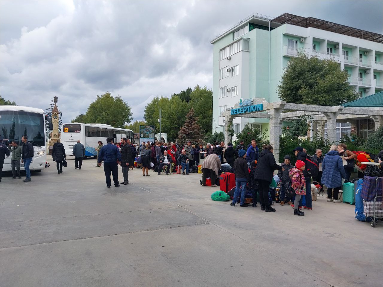 Эвакуация из Чернобаевки, фото 2