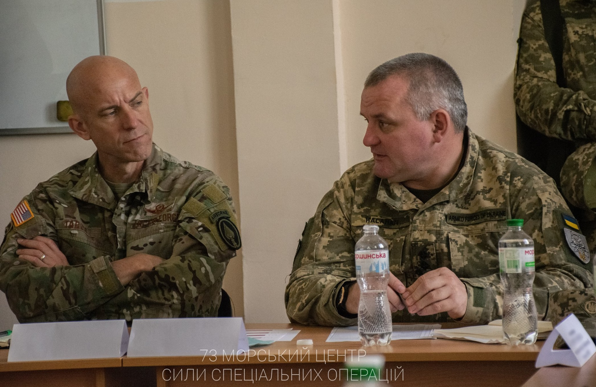 Командующий ССО США посетил 73-й центр морских операций Украины