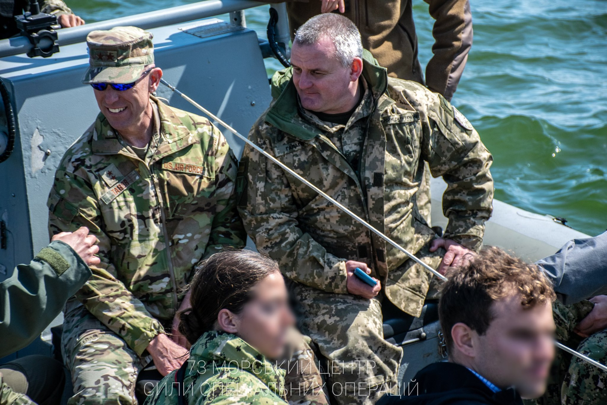 Командующий ССО США посетил 73-й центр морских операций Украины