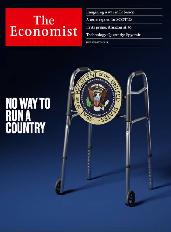 Новая обложка The Economist