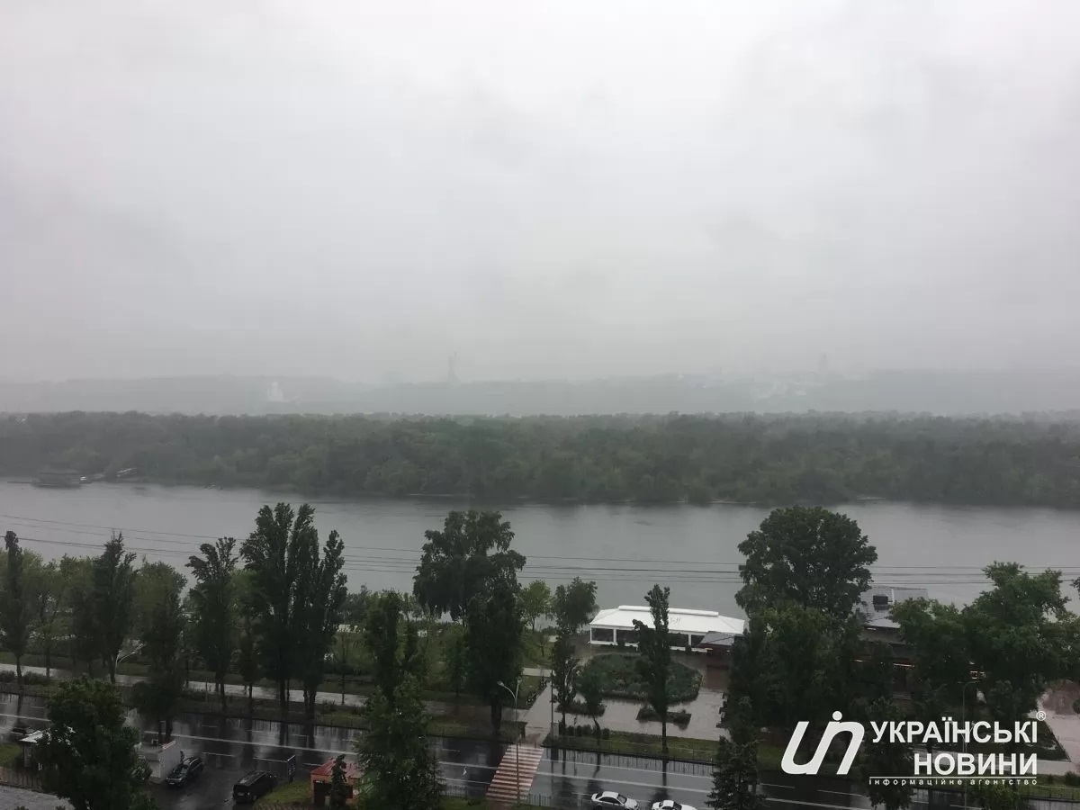 Дожди в Киеве 30 мая 2020 года