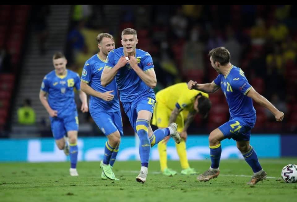 Матч Украина - Швеция. Фото: uefa.com