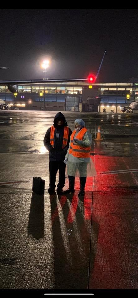 В аэропорту Борисполь проверяют температуру