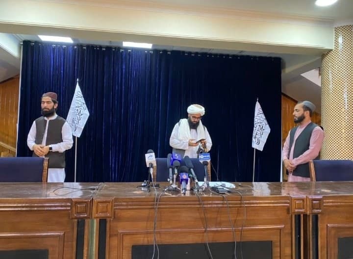 пресс-конференция Талибана