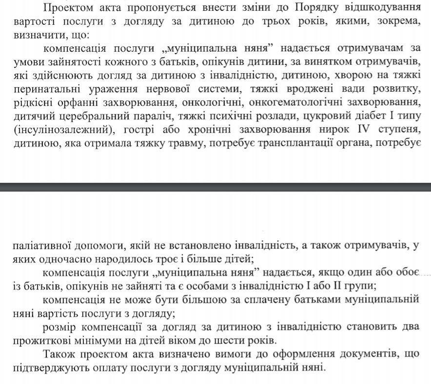 Документ, принятый Кабмином. Фото: Гончаренко в Телеграме