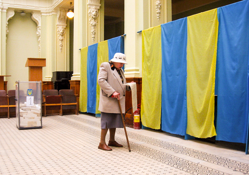 Голосование в Украине