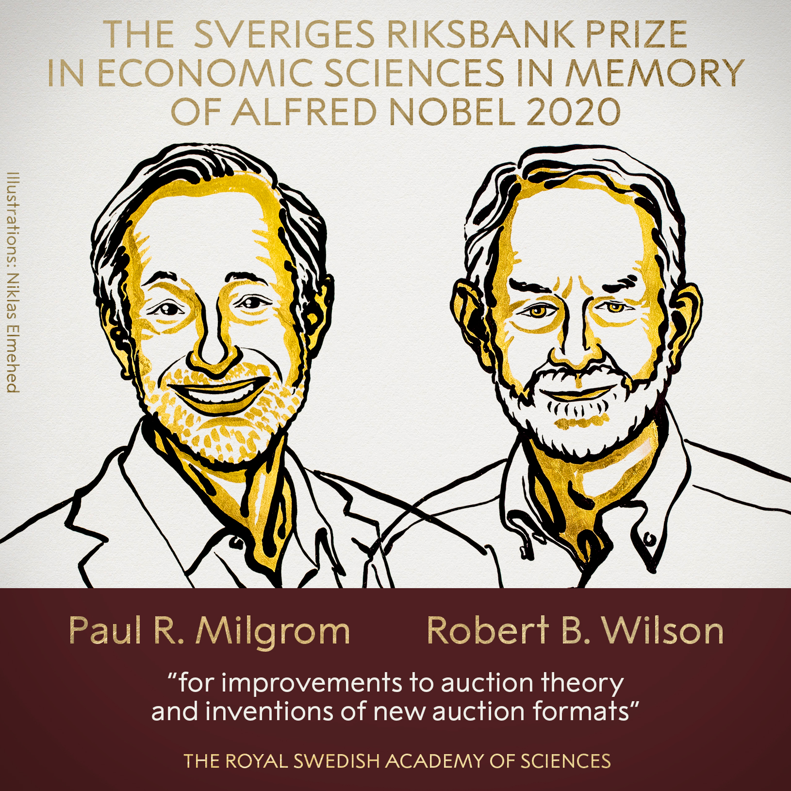 Нобелевскую премию мира присудили за теорию аукционов. Фото: twitter.com/nobelprize