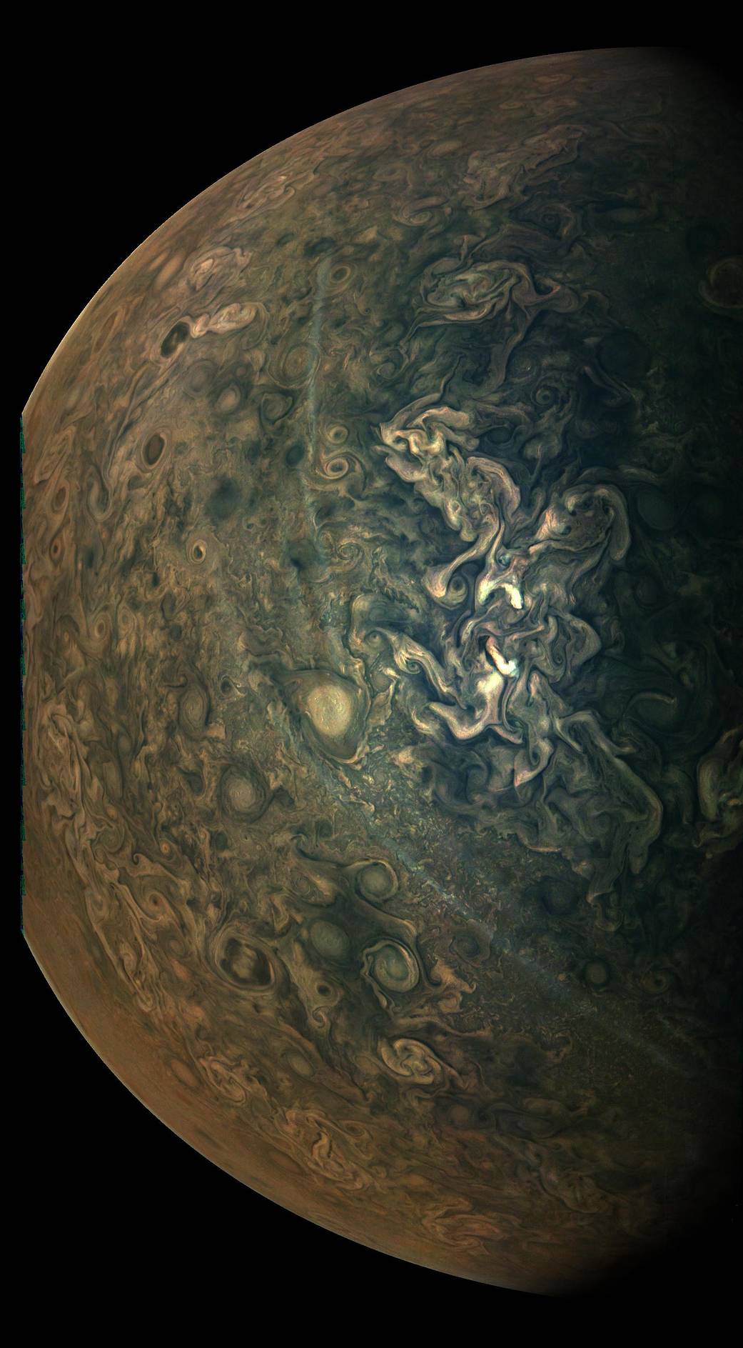 NASA показало новый снимок Юпитера. Фото: nasa.gov