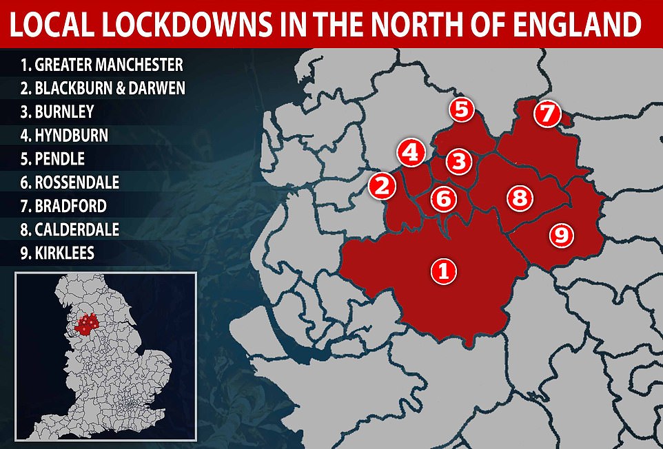 На севере Англии ужесточен карантин. Фото: Daily Mail