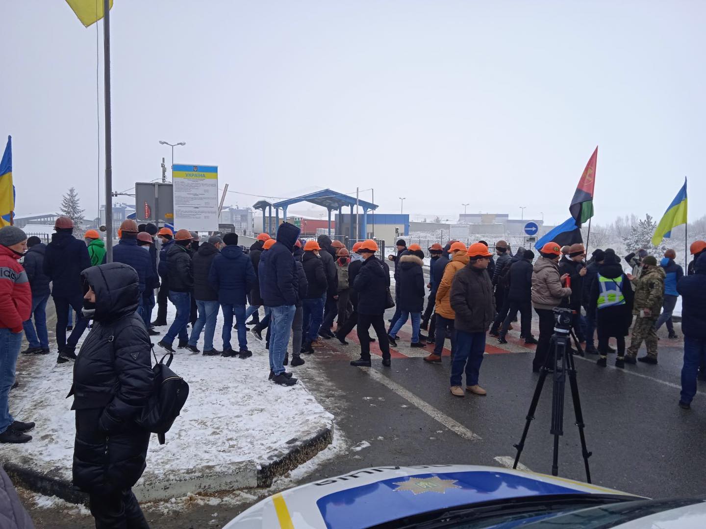 Во Львовской области протестуют горняки