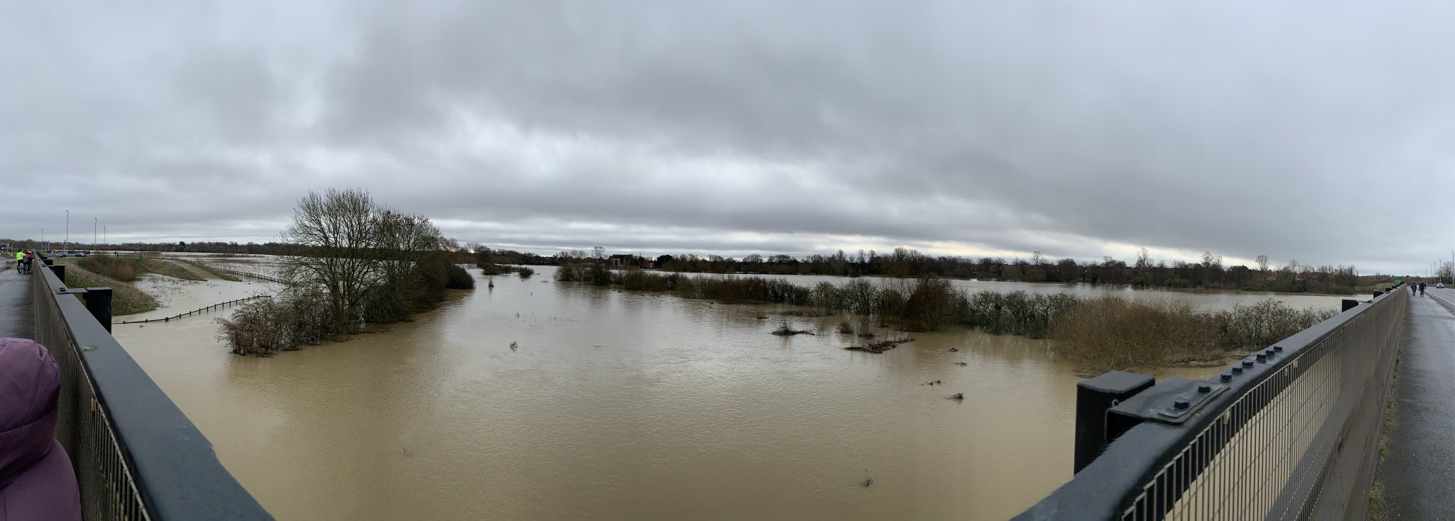 Наводнение в Британии. Фото: Twitter