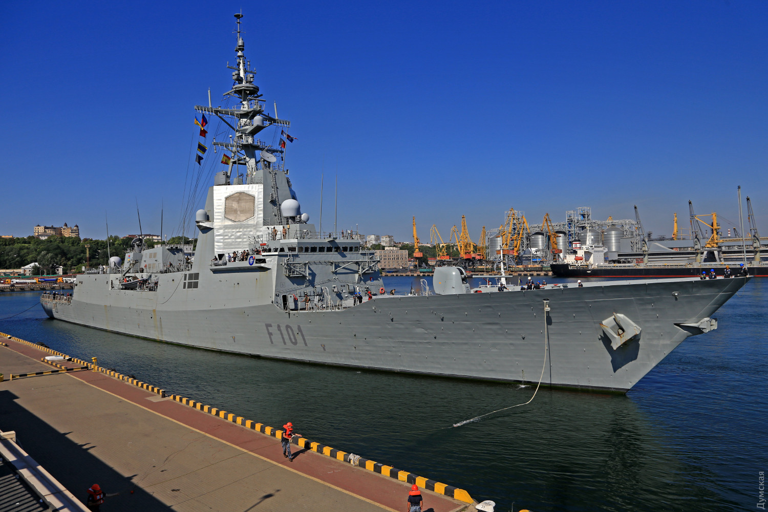 Корабли НАТО, прибывшие на Sea Breeze. Фото: "Думская"