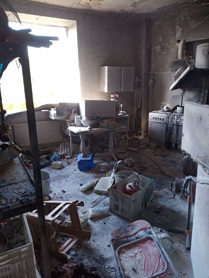 В жилом доме Харькова взорвался баллон с газом. Фото: Facebook / ГСЧС