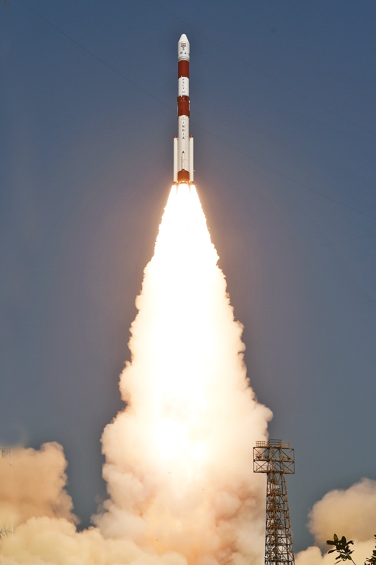 Индия успешно запустила ракету в космос. Скриншот twitter.com/isro