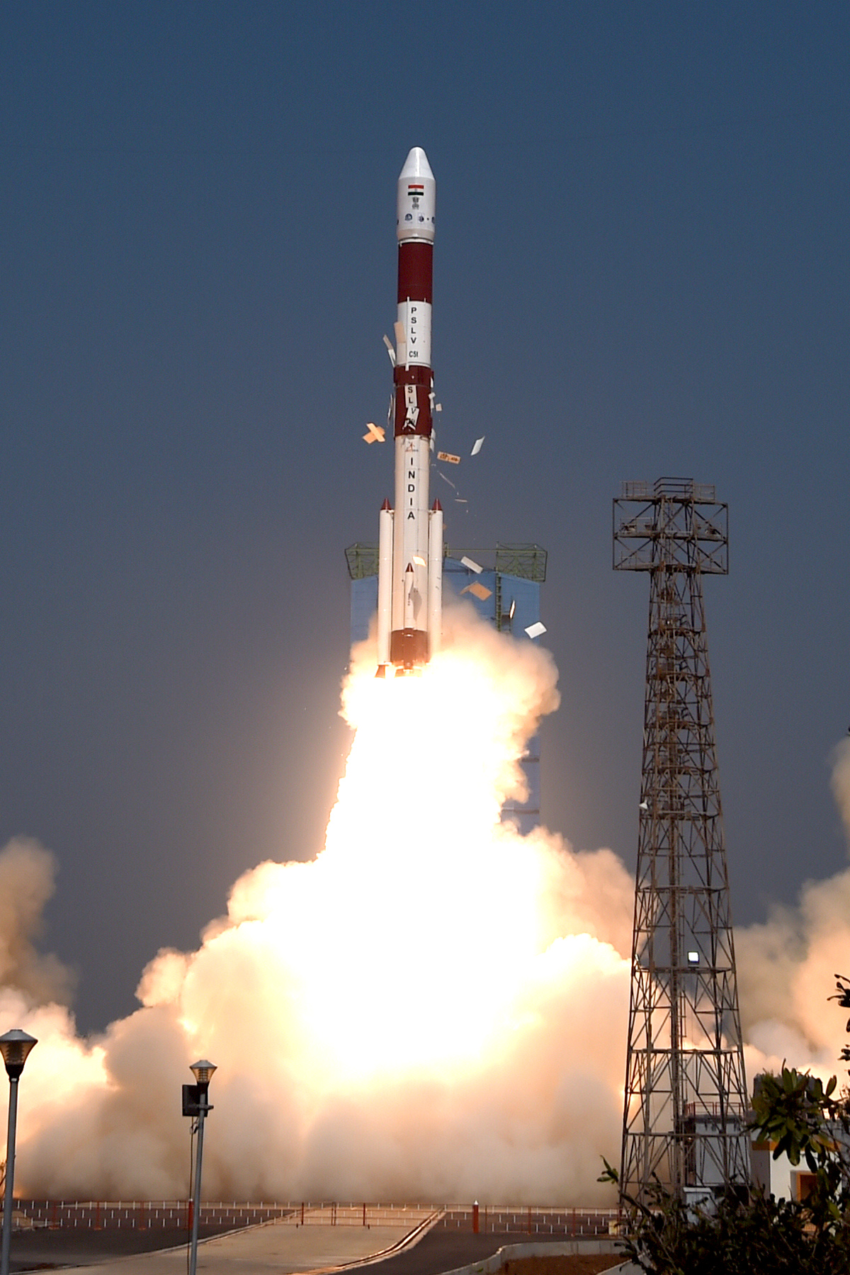 Индия успешно запустила ракету в космос. Скриншот twitter.com/isro