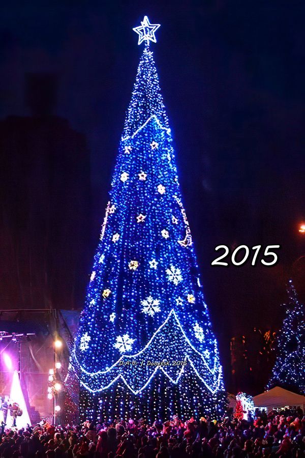 Донецкая елка-2015