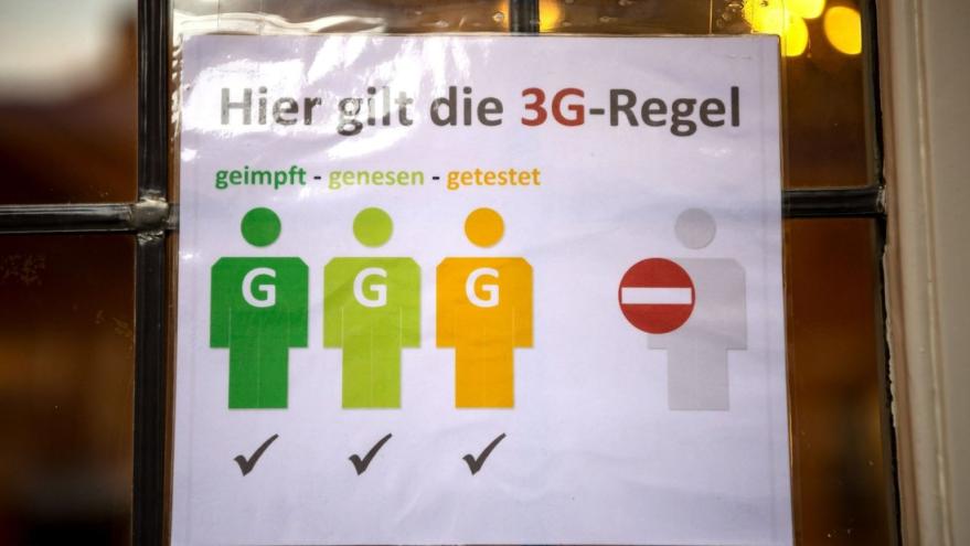На картинке изображено "правило 3G". Источник: shz.de